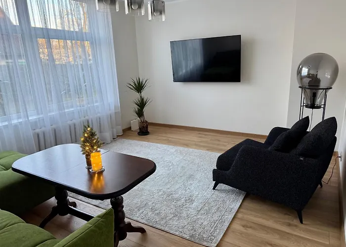 Family 70 M2 With Free Parking & Private Entrance * Druskieniki